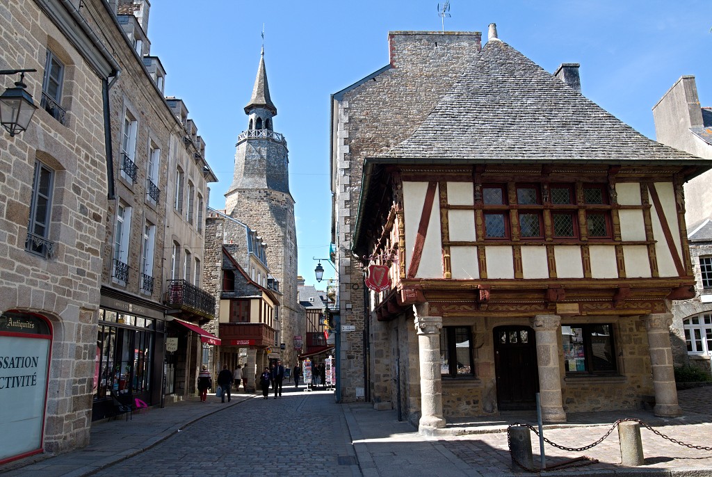 dinan france frankrijk hdr cote d'armor rance bretagne klooster abdij vestingstad chateau